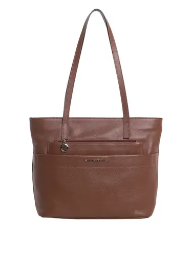 Bolsa Tiracolo Couro Canela Media 78048.25
