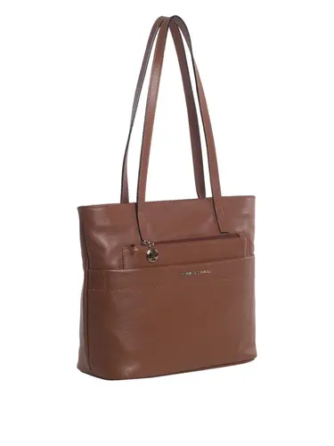 Bolsa Tiracolo Couro Canela Media 78048.25