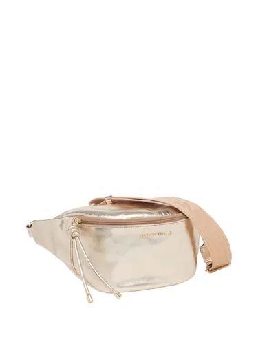Pochete Couro Metalizado Ouro Light Pequeno 70077.26
