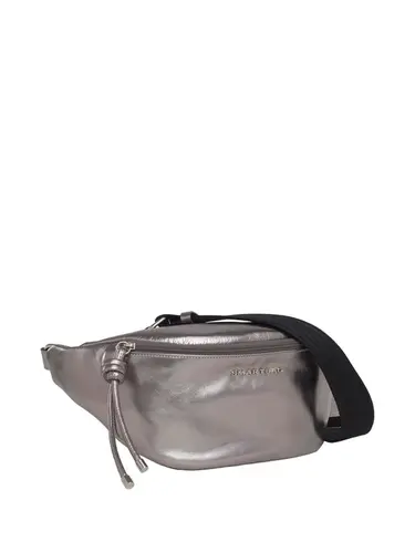 Pochete Couro Metalizado Inox Pequeno 70077.26