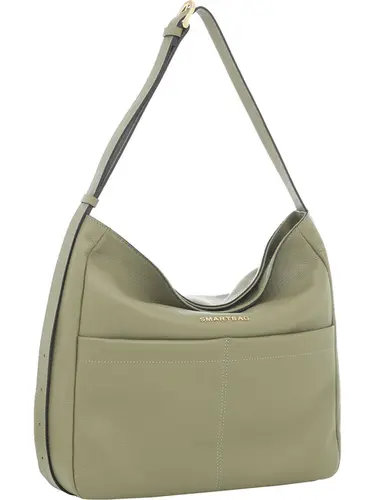 Bolsa Hobo Couro Oliva Grande 78051.25