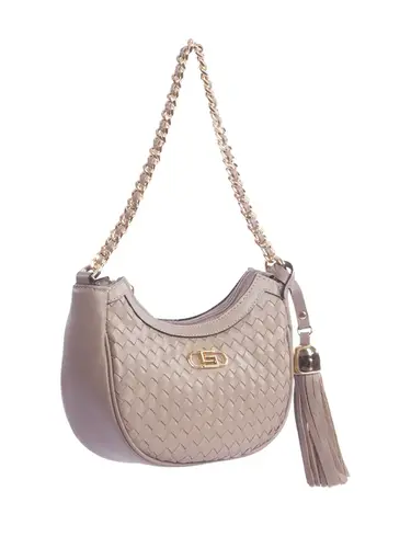 Bolsa Tiracolo Couro Tresse Fendi Media 78066.25