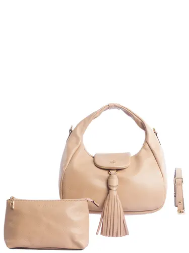 Bolsa de Mao Couro Blush Media 78062.25