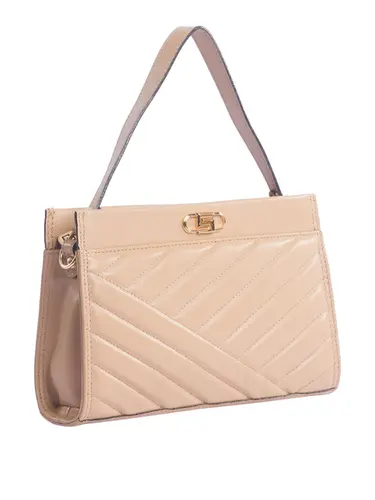 Bolsa Tiracolo Couro Blush Media 78070.25
