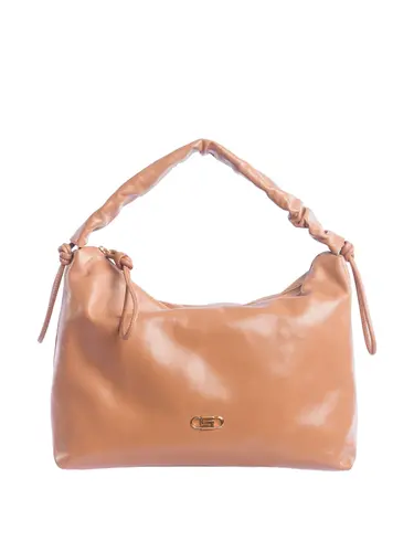 Bolsa Tiracolo Couro Caramelo Grande 78081.25