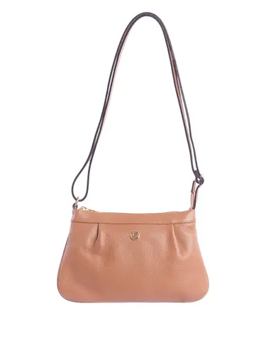 Bolsa Transversal Couro Caramelo Pequena 78082.25
