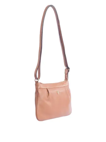 Bolsa Transversal Couro Caramelo Pequena 78082.25