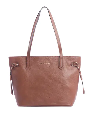 Bolsa Tiracolo Couro Canela Grande 78085.25