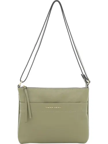 Bolsa Transversal Couro Oliva Pequena 78050.25