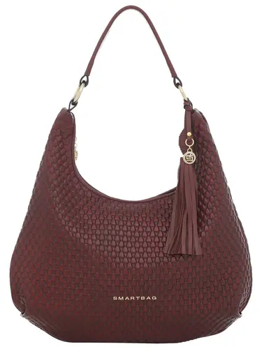 Bolsa Hobo Couro Drops Burgundy Grande 78063.25