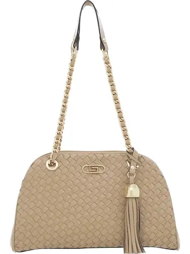 Bolsa Tiracolo Couro Tresse Blush Media 78065.25