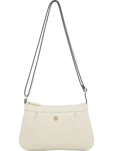 Bolsa Transversal Couro Marfim Pequena 78082.25