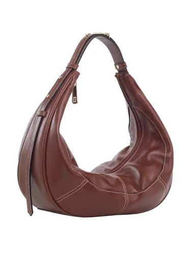Bolsa de Mão Couro Toffee Médio 70028.26