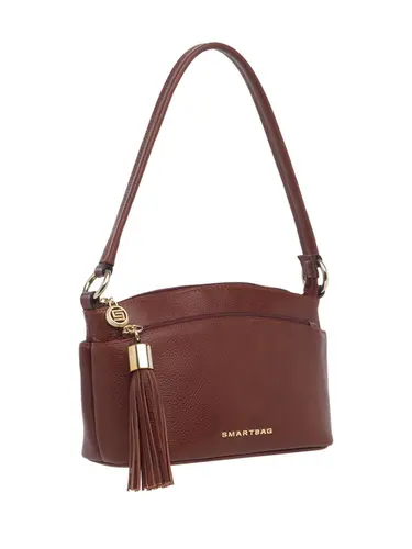 Bolsa Tiracolo Couro Marrom Médio 70014.26