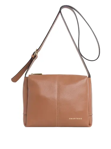 Bolsa Transversal Couro Caramelo Médio 70023.26