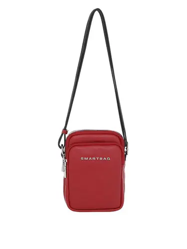 Bolsa Transversal Couro Cereja Pequena 76039.24