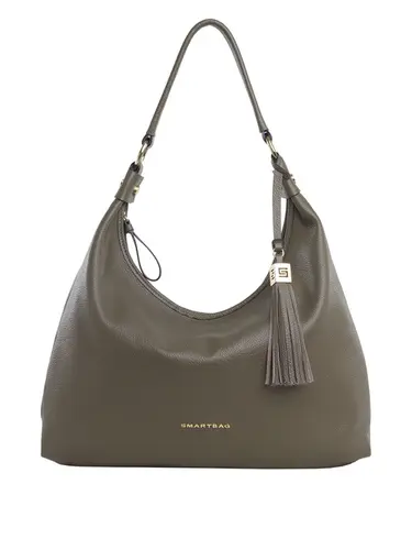 Bolsa Hobo Couro Oliva Grande 70030.26