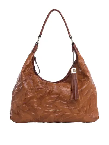Bolsa Hobo Couro  Toffee Grande 70030.26