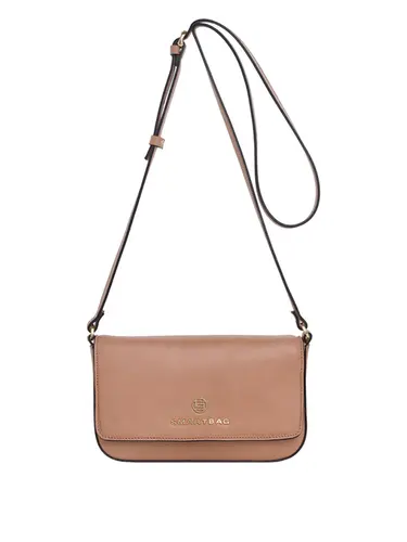 Bolsa Transversal Pequena Couro Nude 70001.26