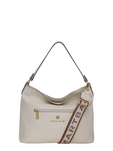 Bolsa Transversal Couro Marfim Grande 79043.26