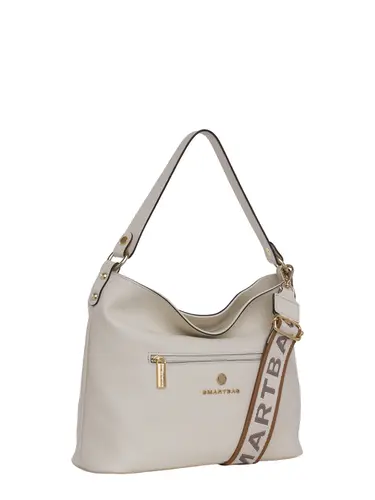 Bolsa Transversal Couro Marfim Grande 79043.26