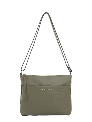 Bolsa Transversal Couro Militar Média 79050.26