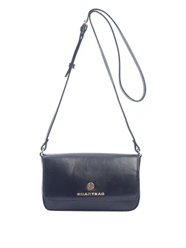 Bolsa Transversal Pequena Couro Preto 70001.26