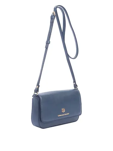 Bolsa Transversal Pequena Couro Marinho 70001.26