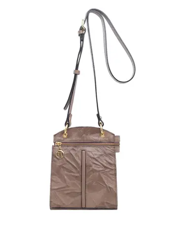 Bolsa Transversal Pequena Couro Plisse Fendi 70005.26