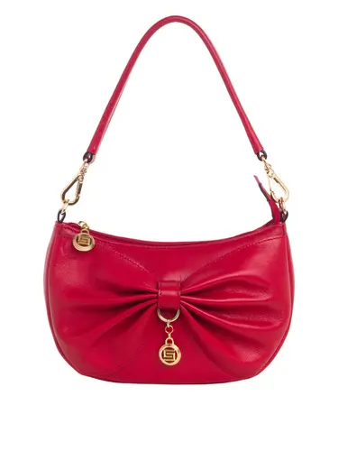 Bolsa De Mão Pequena Couro Rubi 70006.26