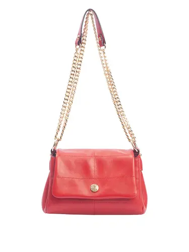 Bolsa Tiracolo Pequena Couro Rubi 70009.26