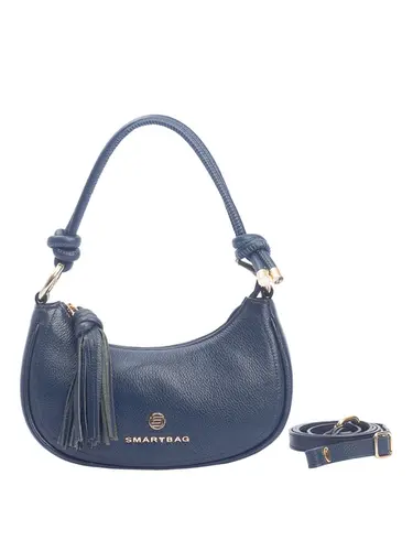 Bolsa de Mão Couro Marinho Pequeno 70017.26