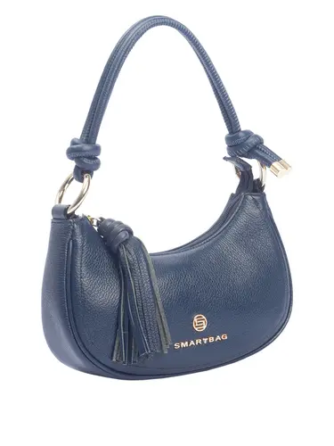 Bolsa de Mão Couro Marinho Pequeno 70017.26