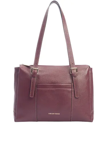 Bolsa Tote Couro Bordo Grande 70024.26