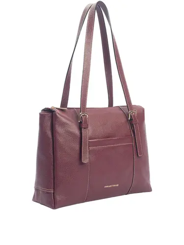 Bolsa Tote Couro Bordo Grande 70024.26