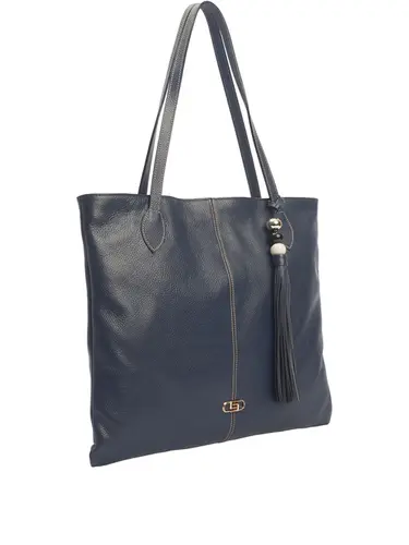 Bolsa Tote Couro Marinho Grande 70037.26