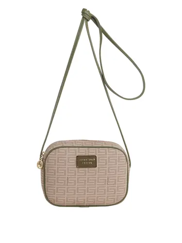 Bolsa Transversal Smartbag Veneza Nude / Oliva  85027.25