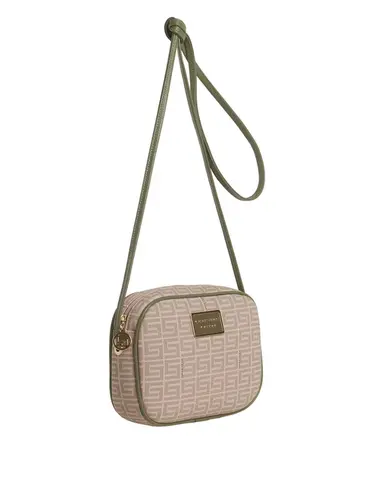 Bolsa Transversal Smartbag Veneza Nude / Oliva  85027.25