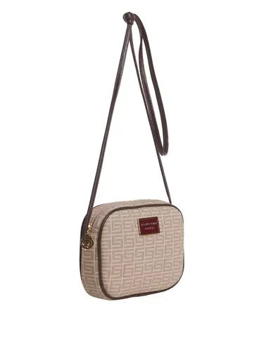 Bolsa Transversal Smartbag Veneza Nude / Chocolate 85027.25