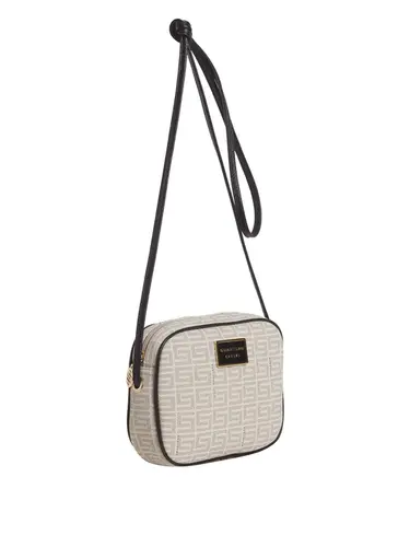Bolsa Transversal Smartbag Veneza Creme / Preto 85027.25