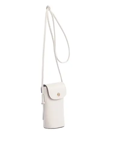 Bolsa Transversal Couro Marfim Pequena 79074.26