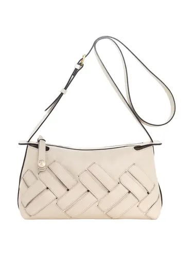 Bolsa Transversal Média Couro Marfim 70063.26