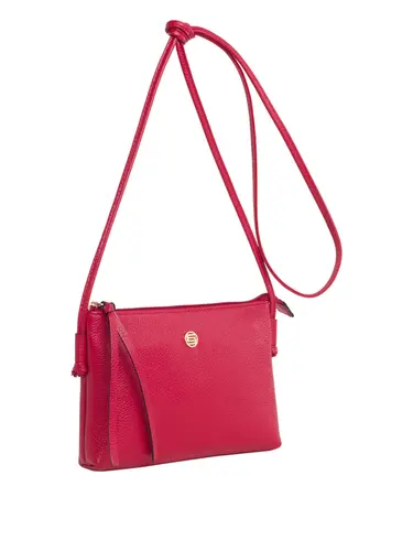 Bolsa Transversal Pequena Couro Rubi 70245.26