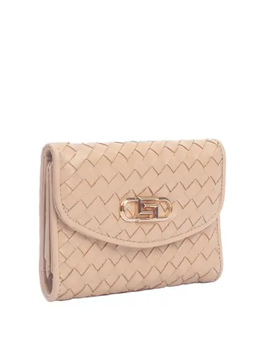 Carteira Couro Tresse Blush  78397.25