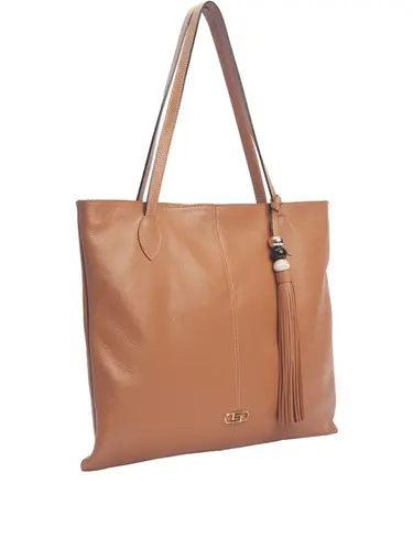 Bolsa Tote Couro Caramelo Grande 70037.26