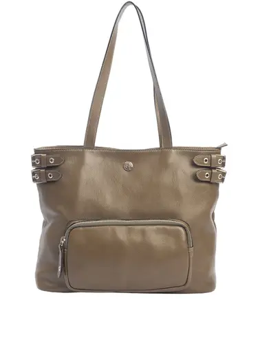 Bolsa Tiracolo Couro Oliva Grande 70047.26