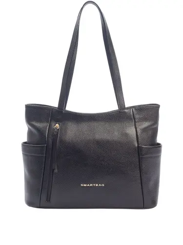 Bolsa Tiracolo Media Couro Preto 70051.26