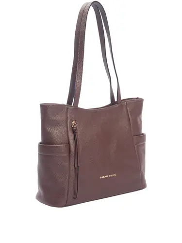 Bolsa Tiracolo Media Couro Marrom 70051.26