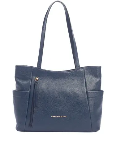 Bolsa Tiracolo Media Couro Marinho 70051.26