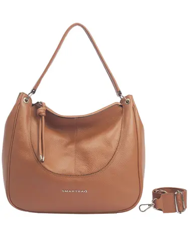 Bolsa Tiracolo Média Couro Caramelo 70072.26